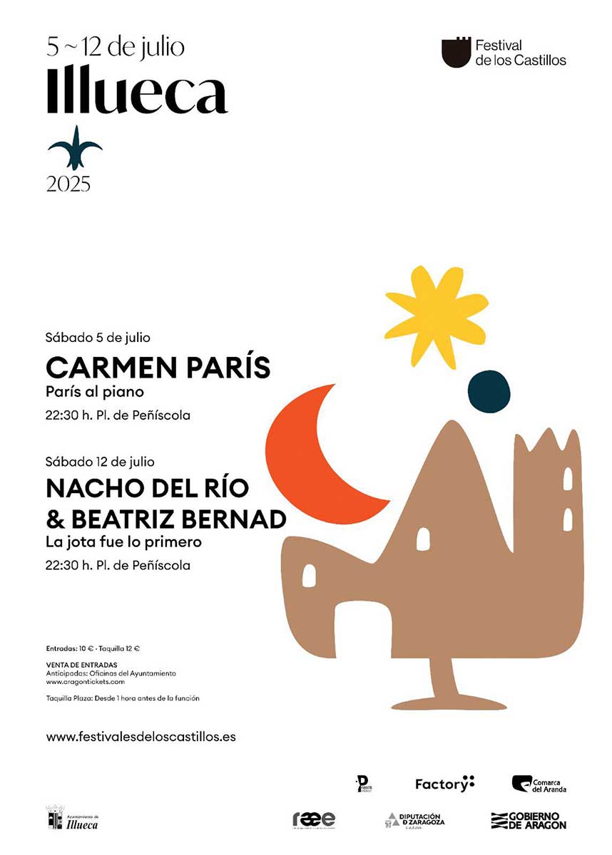 cartel Festival de los Castillos illueca